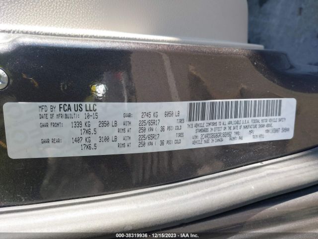2C4RDGBG8GR182092 Dodge Grand Caravan Se
