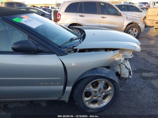 2000 CHRYSLER SEBRING JXI VIN: 3C3EL55H2YT224818