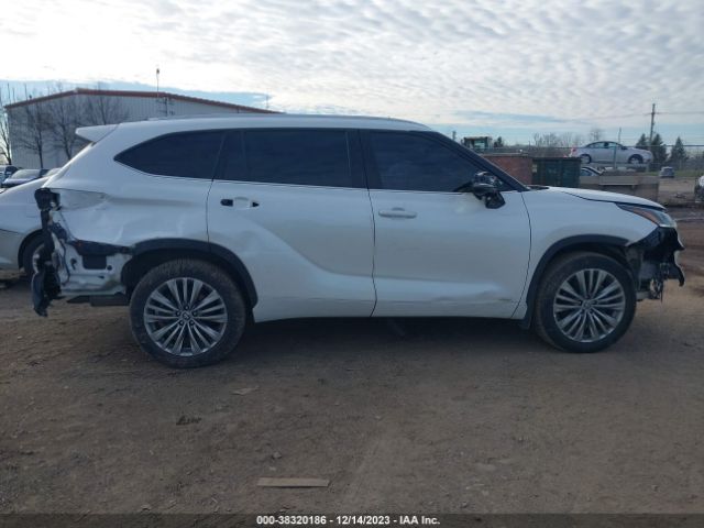 5TDEBRCH2NS101809 Toyota Highlander Hybrid Platinum