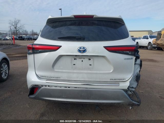 5TDEBRCH2NS101809 Toyota Highlander Hybrid Platinum