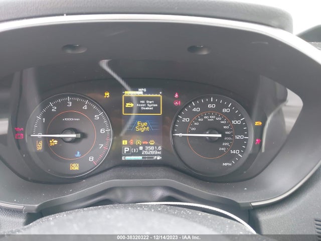 2023 Subaru Crosstrek Premium მანქანა იყიდება აუქციონზე, vin: JF2GTAEC4PH207440, აუქციონის ნომერი: 38320322