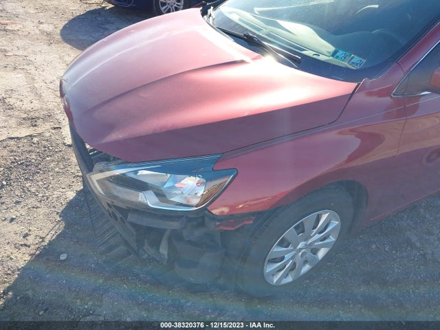 2016 NISSAN SENTRA SV VIN: 3N1AB7AP6GY315598