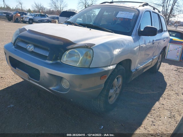 2005 HYUNDAI SANTA FE GLS VIN: KM8SC13D25U961036