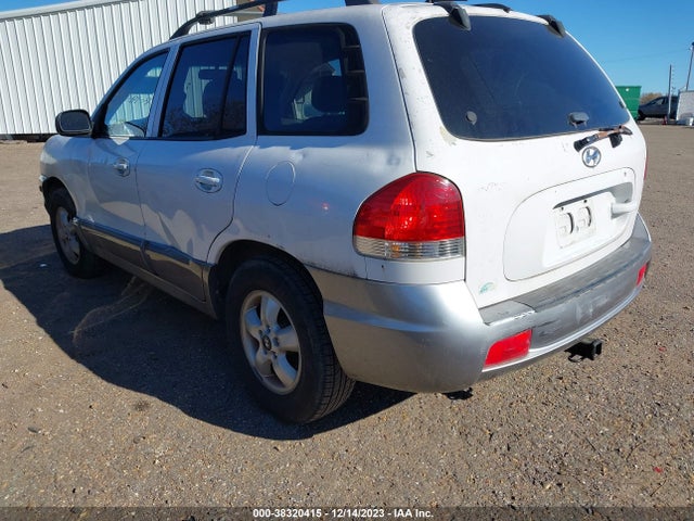 2005 HYUNDAI SANTA FE GLS VIN: KM8SC13D25U961036