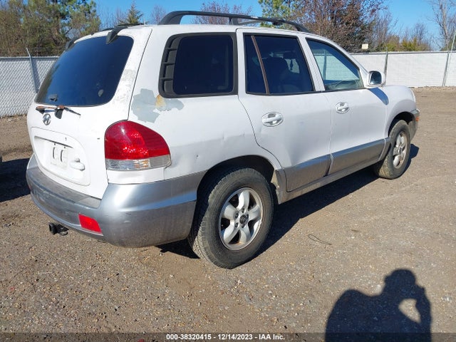 2005 HYUNDAI SANTA FE GLS VIN: KM8SC13D25U961036