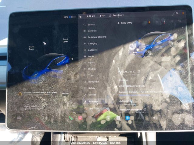5YJ3E1EA1JF033422 Tesla MODEL 3