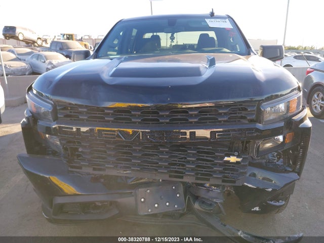 2021 CHEVROLET SILVERADO 1500 2WD SHORT BED CUSTOM VIN: 1GCPWBEKXMZ404704