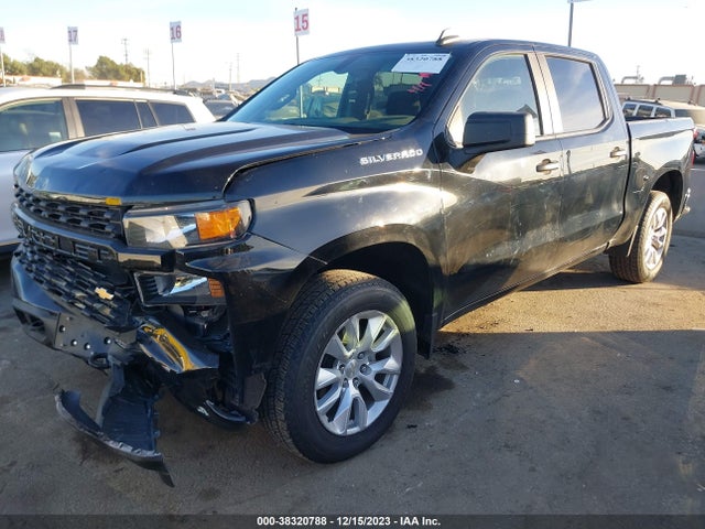2021 CHEVROLET SILVERADO 1500 2WD SHORT BED CUSTOM VIN: 1GCPWBEKXMZ404704