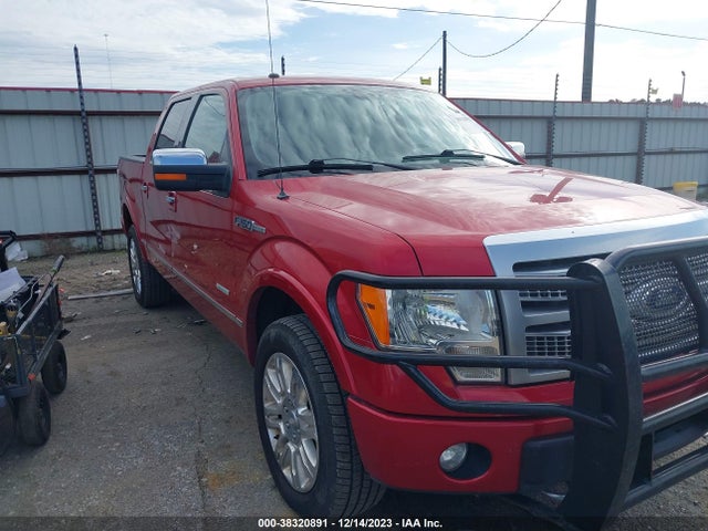 2011 FORD F-150 PLATINUM VIN: 1FTFW1ET6BFD10963