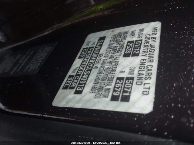 2012 JAGUAR XF SAJWA0HB2CLS40913 Photo 8