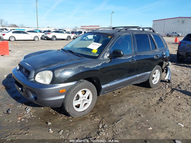 2004 HYUNDAI SANTA FE GLS VIN: KM8SC13D54U765543
