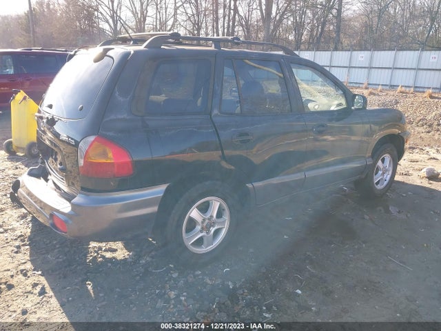 2004 HYUNDAI SANTA FE GLS VIN: KM8SC13D54U765543