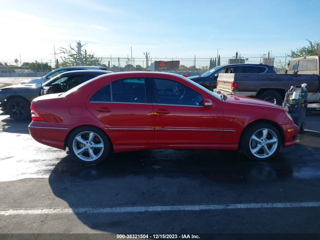 2006 MERCEDES-BENZ C 230 SPORT VIN: WDBRF52H26A876379