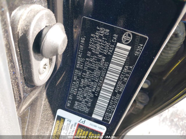 Toyota CAMRY SE 2015 4T1BF1FK3FU057585 Image 25