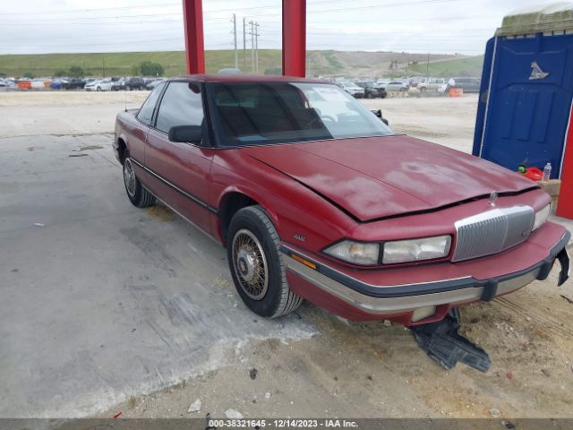 Auction sale of the 1991 Buick Regal Custom, vin: 2G4WB14L9M1818007, lot number: 38321645