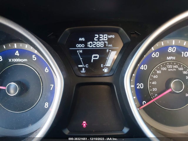 2013 HYUNDAI ELANTRA LIMITED (ULSAN PLANT) VIN: KMHDH4AE8DU507251