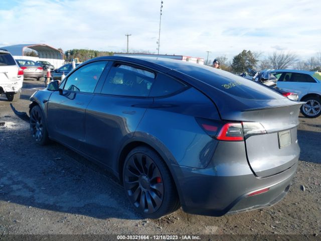 2022 TESLA MODEL Y 7SAYGDEF8NF461073 Photo 2