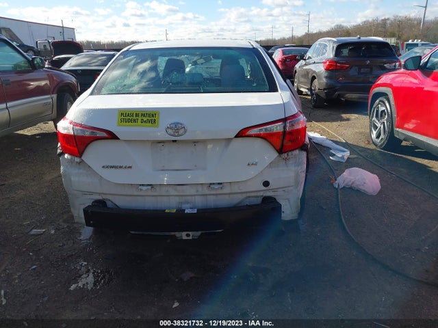 2015 TOYOTA COROLLA LE VIN: 2T1BURHE8FC344997