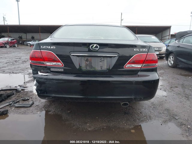 2005 LEXUS ES 330 VIN: JTHBA30G655083995