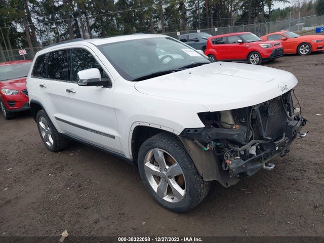2013 JEEP GRAND CHEROKEE OVERLAND VIN: 1C4RJFCT7DC655113