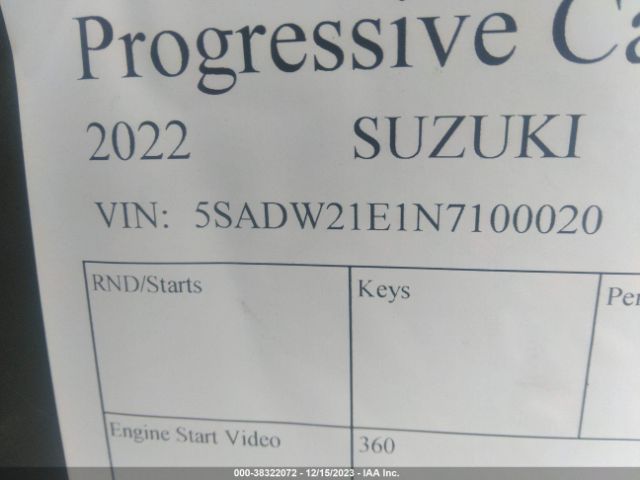 2022 SUZUKI LT-A500 5SADW21E1N7100020 Photo 9