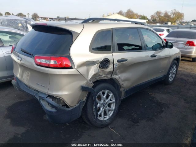 1C4PJLABXFW663160 Jeep Cherokee Sport