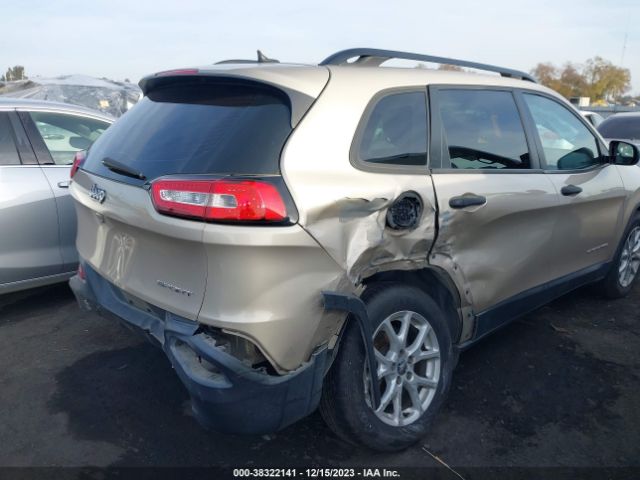 1C4PJLABXFW663160 Jeep Cherokee Sport