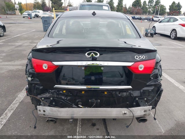 JN1FV7AP0GM420900 Infiniti Q50 3.0t Red Sport 400