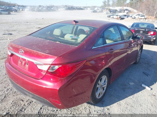 2014 HYUNDAI SONATA GLS VIN: 5NPEB4AC2EH911490