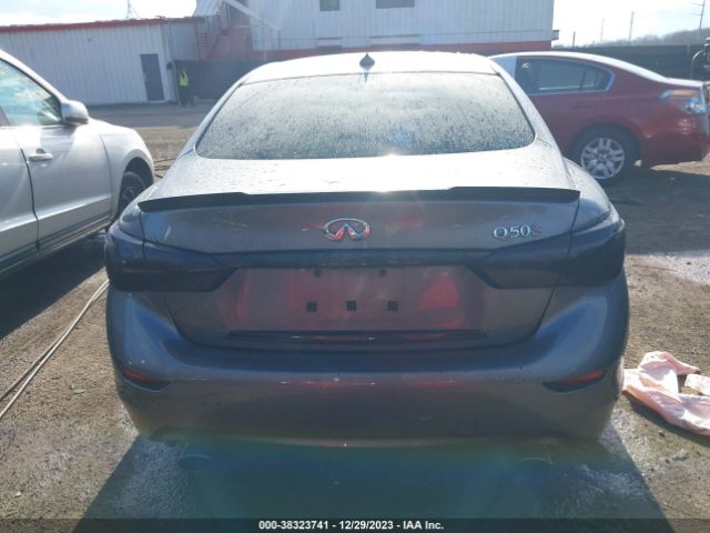 JN1FV7AR3GM450765 Infiniti Q50 3.0t Red Sport 400
