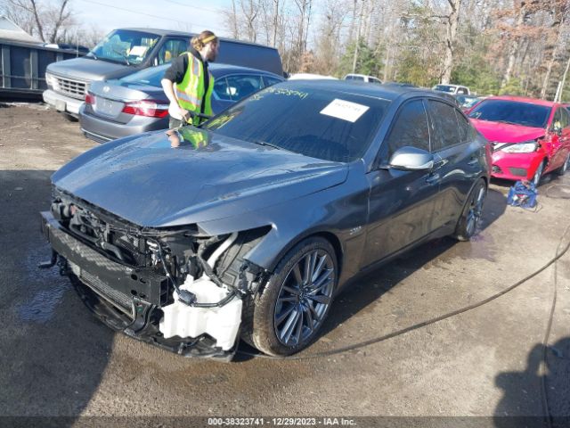 JN1FV7AR3GM450765 Infiniti Q50 3.0t Red Sport 400