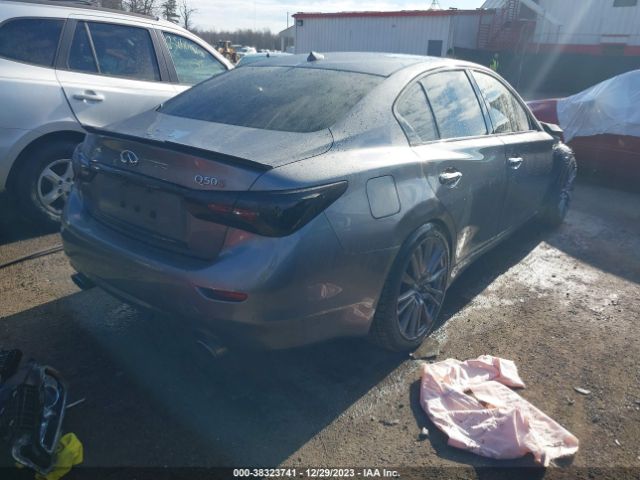 JN1FV7AR3GM450765 Infiniti Q50 3.0t Red Sport 400