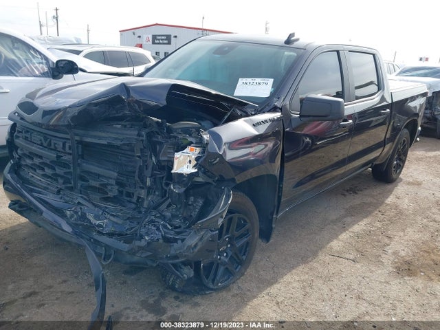 Chevrolet Silverado 1500 2wd  Short Bed Custom 2023 3GCPABEK8PG263800 Image 2