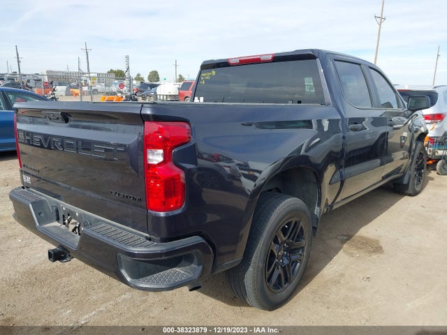 Chevrolet Silverado 1500 2wd  Short Bed Custom 2023 3GCPABEK8PG263800 Image 4