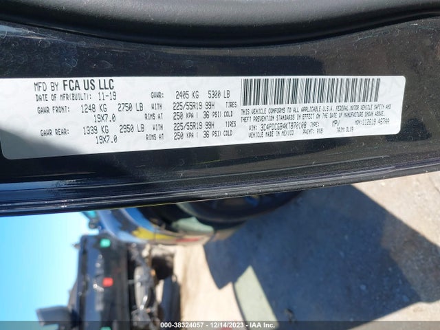 Dodge Journey Crossroad 2019 3C4PDCGB4KT870108 Image 9