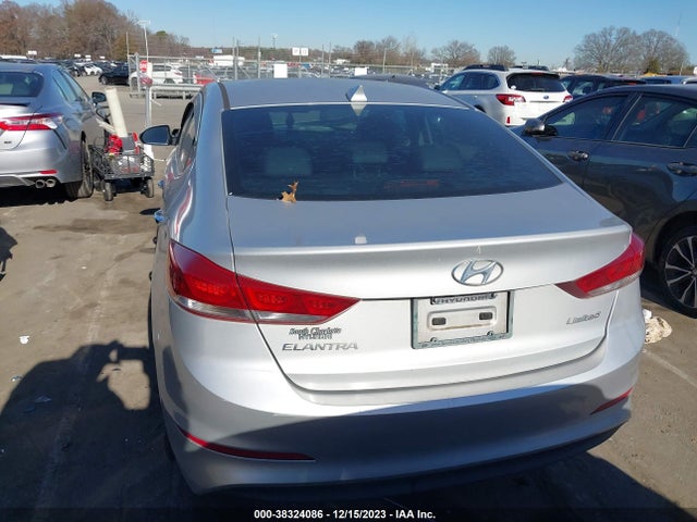 2017 HYUNDAI ELANTRA LIMITED VIN: KMHD84LF6HU156142