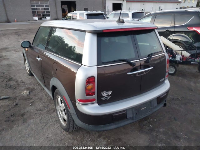 2010 MINI COOPER CLUBMAN VIN: WMWML3C50ATX38606