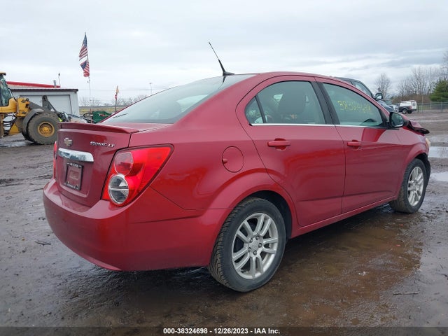 Chevrolet Sonic Lt Auto 2014 1G1JC5SH7E4153544 Image 4