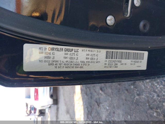 2015 DODGE CHALLENGER SXT OR R/T VIN: 2C3CDZAG2FH709362