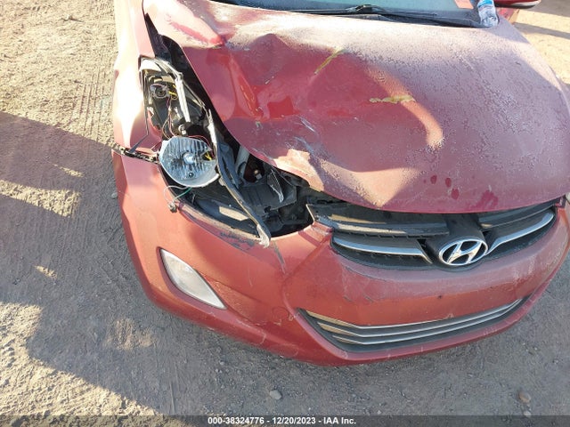 2013 HYUNDAI ELANTRA LIMITED VIN: 5NPDH4AE5DH185053