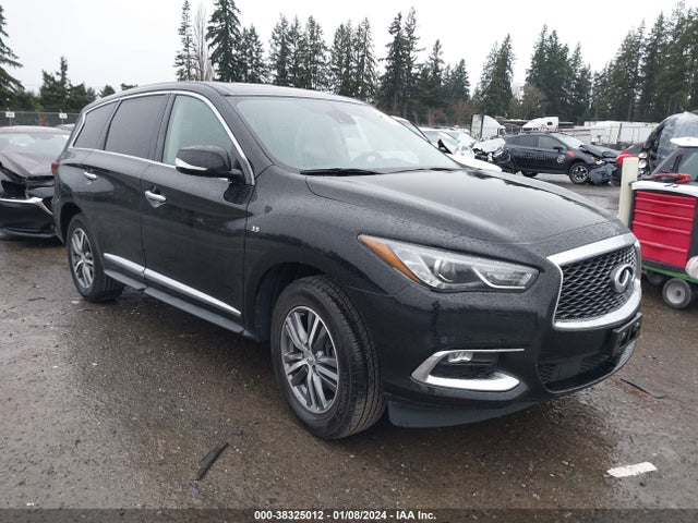 38325012 :رقم المزاد ، 5N1DL0MMXLC534918 vin ، 2020 Infiniti Qx60 Pure Awd مزاد بيع