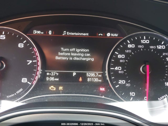 2015 AUDI A7 3.0T PREMIUM PLUS VIN: WAUWGAFC3FN018319