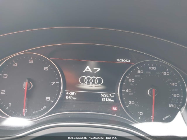 2015 AUDI A7 3.0T PREMIUM PLUS VIN: WAUWGAFC3FN018319