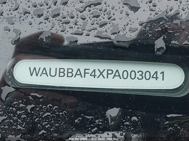 2023 AUDI A4 PREMIUM PLUS 40 TFSI QUATTRO S TRONIC VIN: WAUBBAF4XPA003041