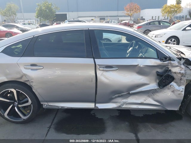 2022 HONDA ACCORD SPORT VIN: 1HGCV1F36NA019855