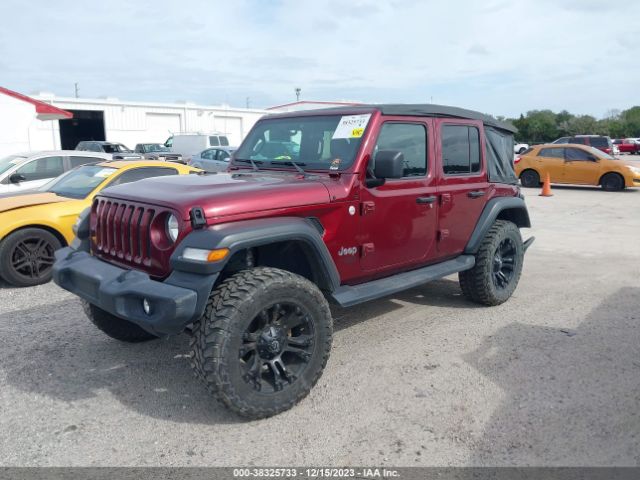 2021 JEEP WRANGLER UNLIMITED 1C4HJXDN8MW576422 Photo 1