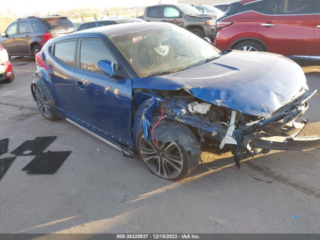 2016 HYUNDAI VELOSTER TURBO VIN: KMHTC6AE5GU282510