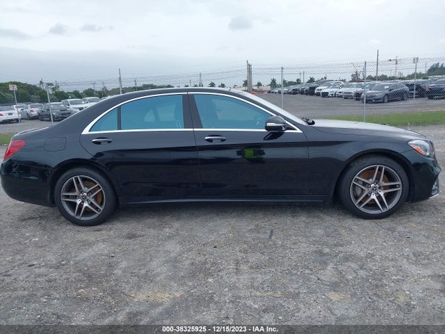 2018 MERCEDES-BENZ S 450 4MATIC VIN: WDDUG6EB3JA375604