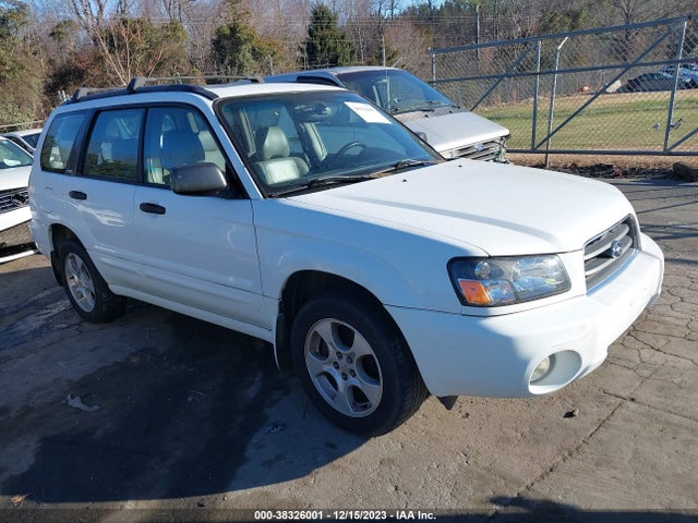 2003 SUBARU FORESTER XS VIN: JF1SG65643H718389