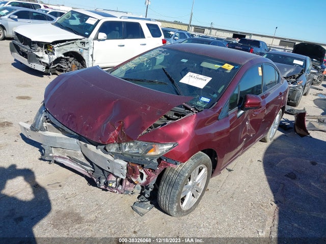 Honda Civic Lx 2014 2HGFB2F5XEH533819 Image 2